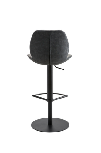 Mayer Sitzmöbel Height-adjustable bar stool myMARCO with two-tone cover