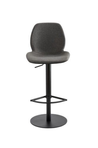 Mayer Sitzmöbel Height-adjustable bar stool myMARCO with two-tone cover