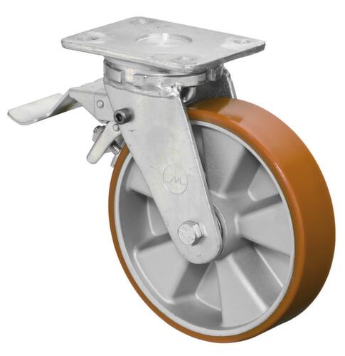 BS-ROLLEN Cast polyurethane heavy-duty wheel