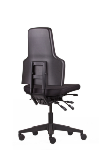 Office swivel chair A360-WS with permanent contact mechanism, black