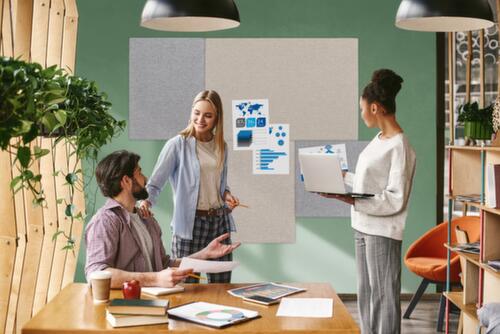 Legamaster Acoustic wall panel BOARD-UP