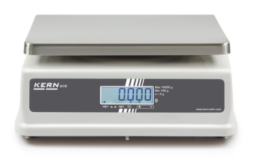 KERN Bench scale with secondary display at the rear