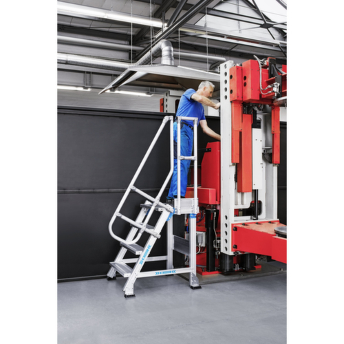 ZARGES Mobile platform staircase