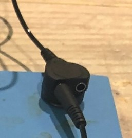 Earthing cable Haarlem/Delft for ESD table support / wrist strap
