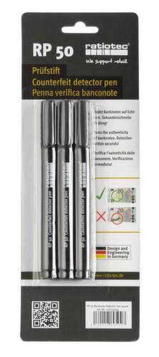 ratiotec Counterfeit pen RP 50for all currencies, except polymer banknotes