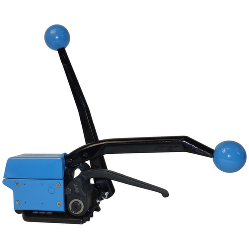 Tensioning and sealing device Profi for steel strapping, for bandwidth 13 - 19 mm