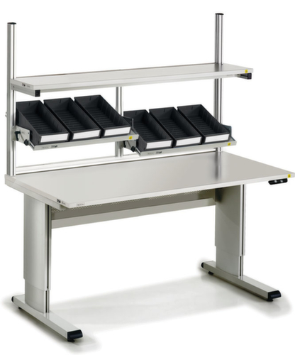 Treston Shelf for assembly table, for table width 1800 mm, depth 310 mm