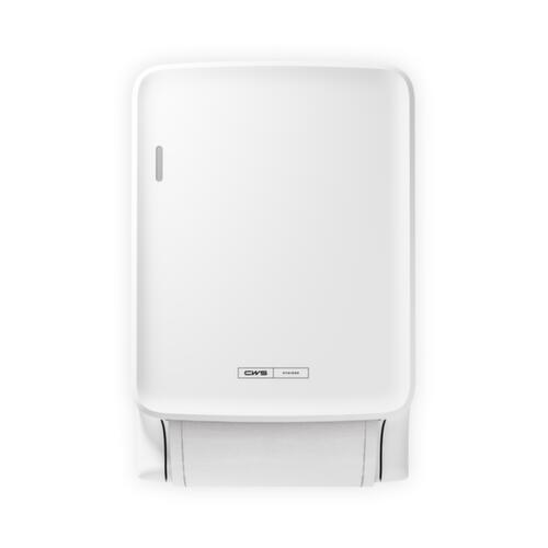 CWS Towel roll dispenser PureLine Dry, Plastic, white