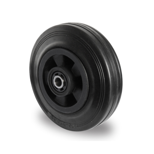 Cascoo Built-in wheel, load capacity 250 kg, Solid rubber tires