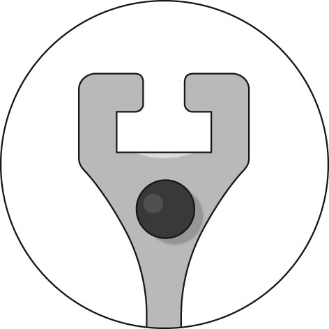 GEDORE 1.04/1A-B Universal puller