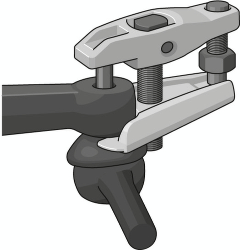 GEDORE 1.73/1 Universal ball joint puller 65x23 mm