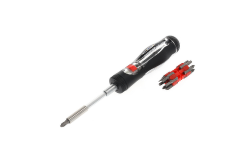 GEDORE R38920000 Ratchet screwdriver bit telescopic 1/4" 13in1