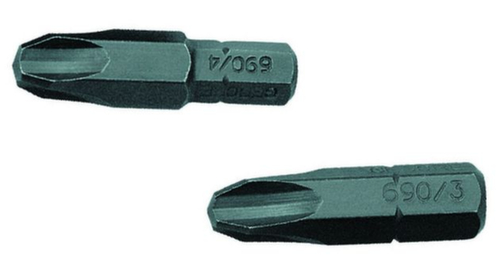 GEDORE 690 2 L S-010 Screwdriver bit 1/4"