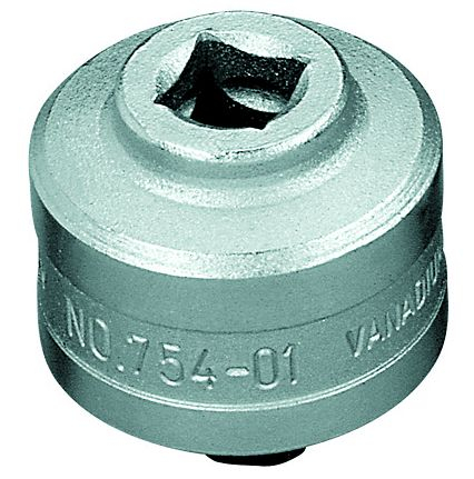GEDORE 754-11 Socket ratchet 3/8" left