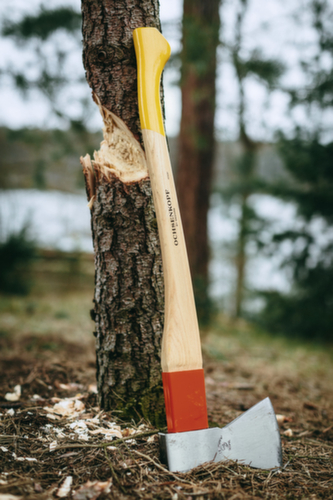 OX 620 H-1257 Universal gold forestry axe ROTBAND-PLUS 1250 g