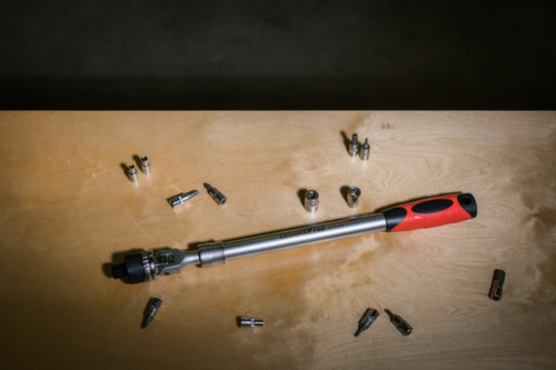 GEDORE R60110009 2-component articulated telescopic ratchet 1/2 430-580 mm
