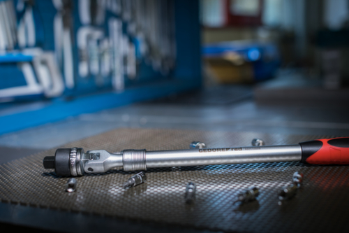 GEDORE R60110009 2-component articulated telescopic ratchet 1/2 430-580 mm