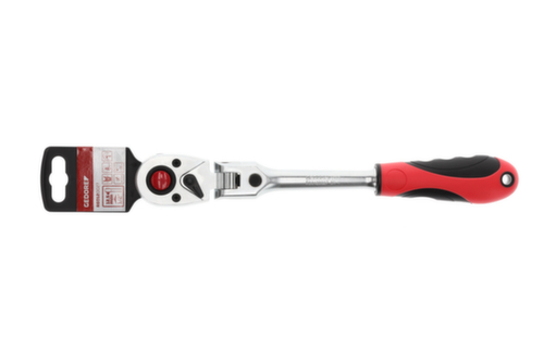 GEDORE R60120027 2-component articulated reversible ratchet 1/2 292 mm RSW5°
