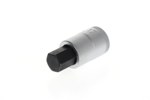 GEDORE IN 19 17 Screwdriver bit 1/2" hexagon socket 17 mm