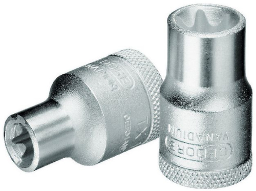 GEDORE TX 19 E10 Socket 1/2" external TX E10