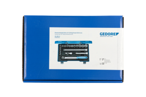 GEDORE 19 JMU-3 Socket set 1/2"
