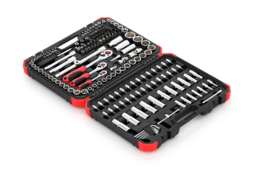 GEDORE R45603172 Socket set 1/4"+3/8"+1/2" 172-pieces