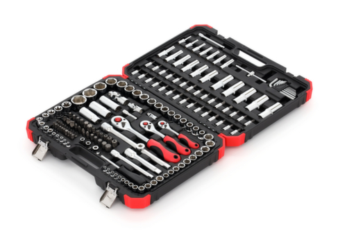 GEDORE R45603172 Socket set 1/4"+3/8"+1/2" 172-pieces
