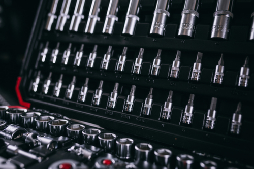 GEDORE R45603172 Socket set 1/4"+3/8"+1/2" 172-pieces