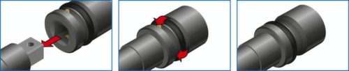 GEDORE K 21 SL 22 Power screwdriver bit 1" 22 mm