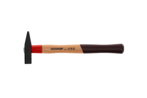GEDORE 600 H-200 ROTBAND-PLUS locksmith's hammer with hickory handle