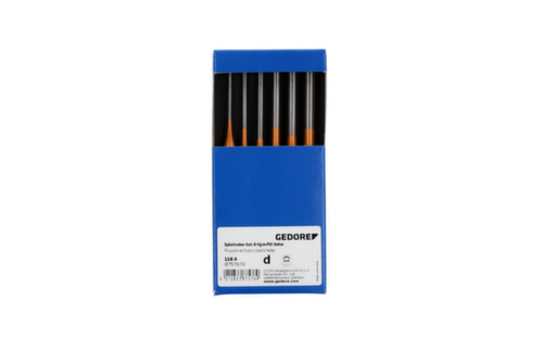 GEDORE 116 A Pin punch set 6-piece in PVC holder