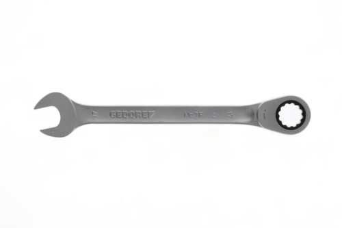 GEDORE 7 R 17 Open-end wrench with ring ratchet UD profile 17 mm