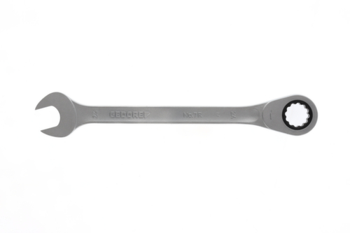 GEDORE 7 R 24 Open-end wrench with ring ratchet UD profile 24 mm