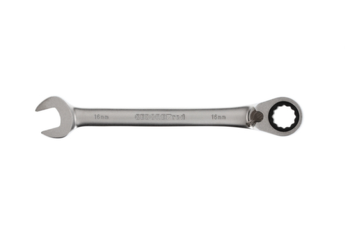 GEDORE RED R07200160 Combination ratchet wrench right/left SW16 mm 215 mm