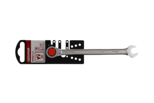 GEDORE RED R07100100 Combination ratchet wrench SW10 mm 160 mm