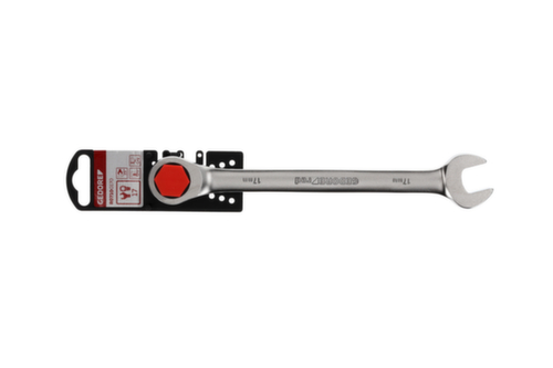 GEDORE R07100170 Combination ratchet wrench SW17 mm 233 mm