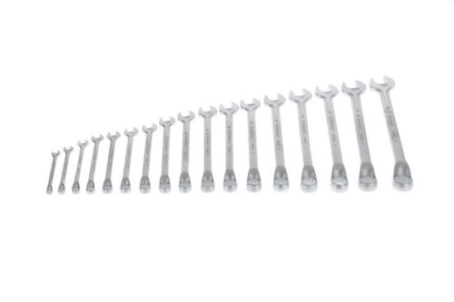 GEDORE 1 B-017 Combination wrench set 17-piece 6-22 mm