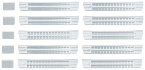 GEDORE E-S 1507 XL SF2-5 2-piece longitudinal divider set with fastening material