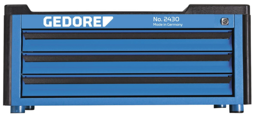 GEDORE 2430 Tool chest with 3 drawers