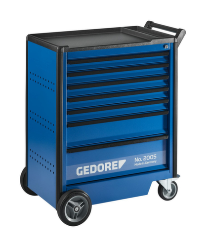 GEDORE 2004 0511 E Tool trolley with single pull-out lock