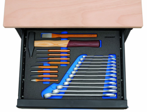 GEDORE 1110 CTB2-01 Tool assortment in CT module 22 pcs