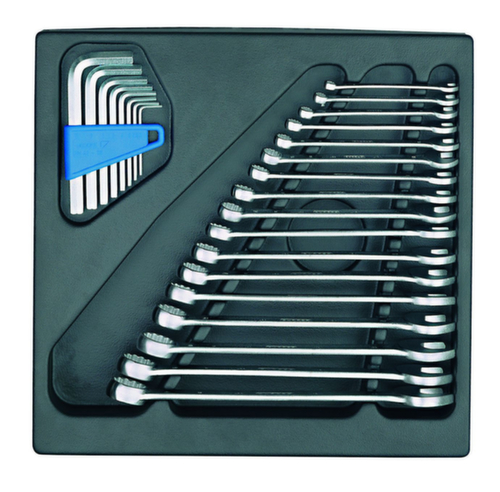 GEDORE 1500 ES-7 Combination wrench set in 2/3 ES module