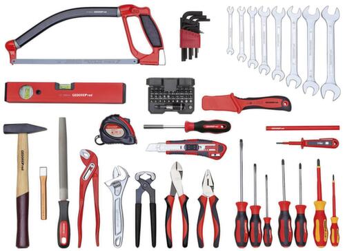 GEDORE R21650072 BASIS tool set in 72-piece tool case