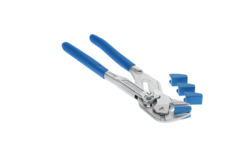 GEDORE SB 183 7 TC S-001 Pliers wrench set 7" TC w. dipped handle and 4 protective jaws