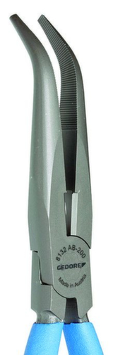 GEDORE 8132 AB 160 TL Round nose pliers angled 160 mm dip-insulated