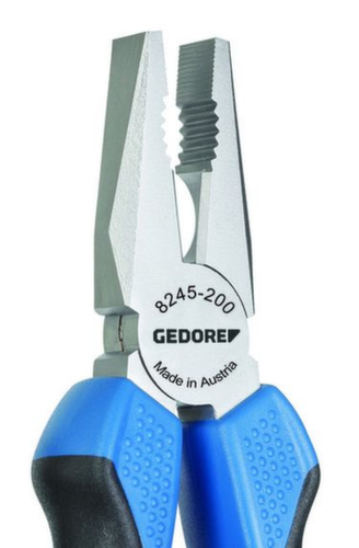 GEDORE 8245-160 JC Combination pliers Euro model 160 mm 2C handle