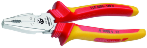GEDORE SB VDE 8250-180 H VDE Power Combination Pliers with sheath insulation 180 mm