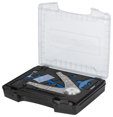 GEDORE S 8007 V-GRIP assembly pliers set in case
