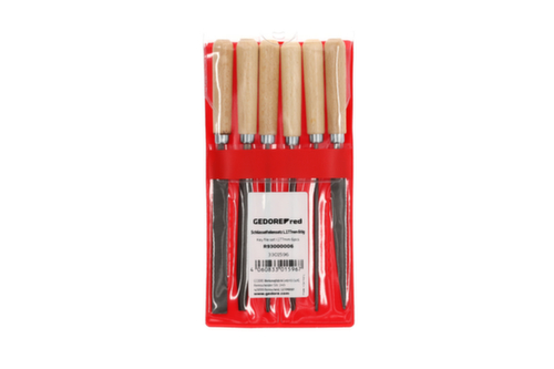 GEDORE R93000006 Key file set 177mm 6-piece