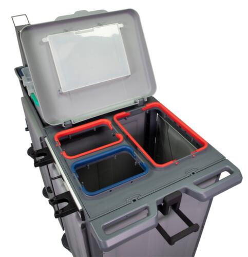 Closed cleaning trolley VariX